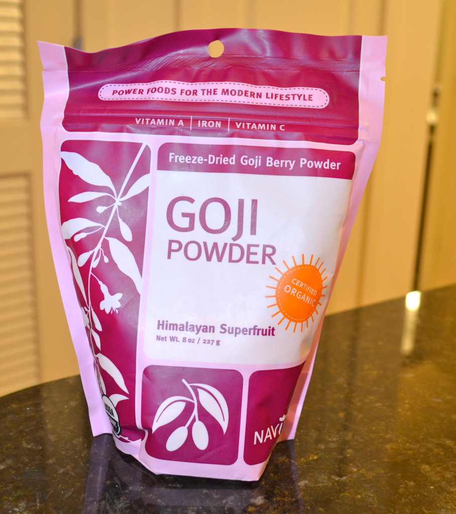 Goji powder. A superfood! The list of powerful vitamins, amino acids, and nutrients is CRAZY! Get this stuff! (sprinkle it in anything)