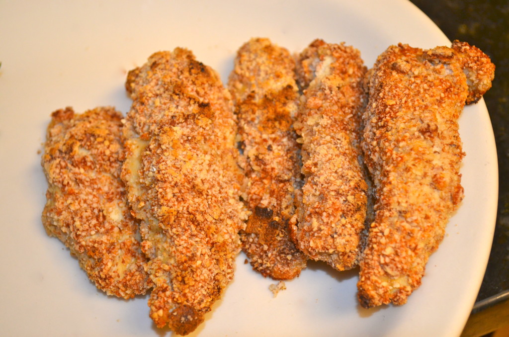 Almond Crusted Chicken Tenders