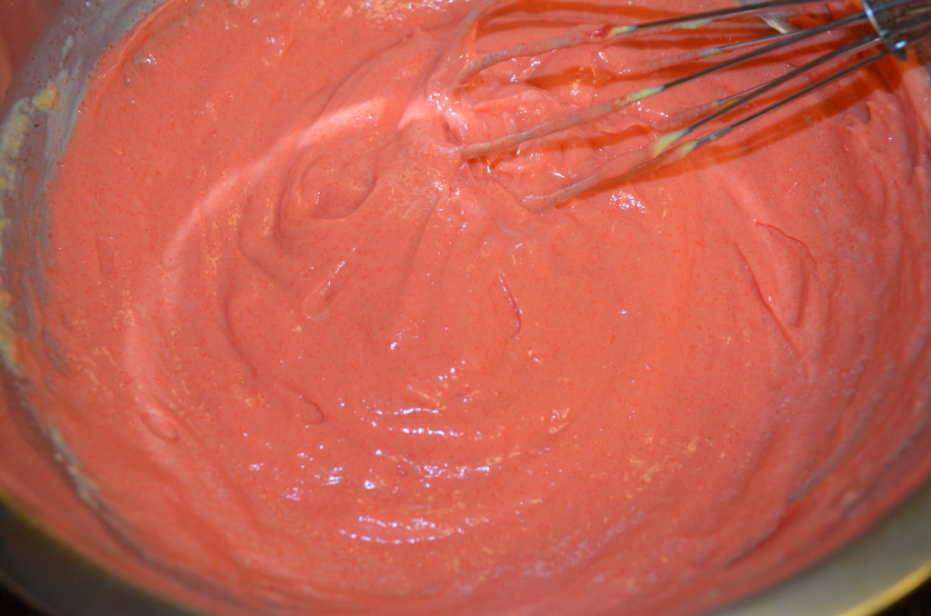 Pink Strawberry Pudding!