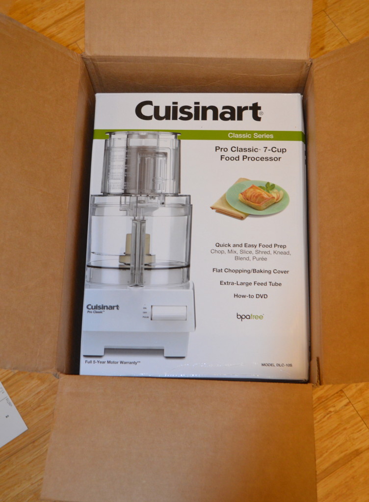 WHAT!? A new food processor!