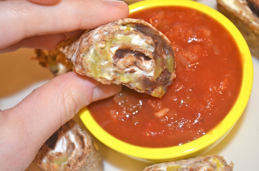 Mexican Pinwheels. You guys know I love to dip!
