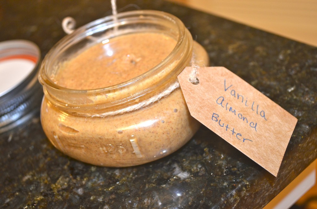 Creamy vanilla almond butter!