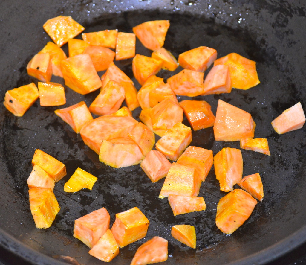 Sweet Potatoes for breakfast are so yummy!