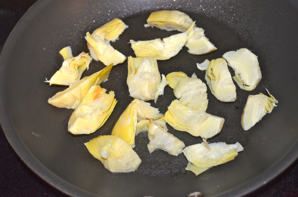 Artichoke Hearts. I once tried fresh, took me an hour, canned it is!