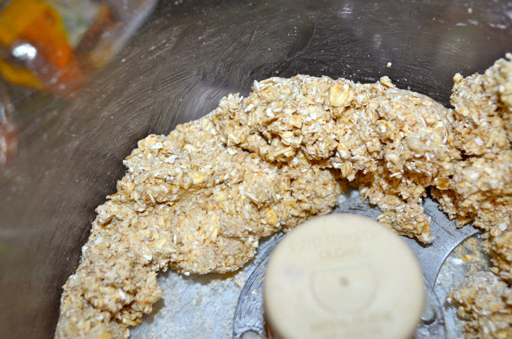 Pie crust! The applesauce works great to bind it together without the fat from butter