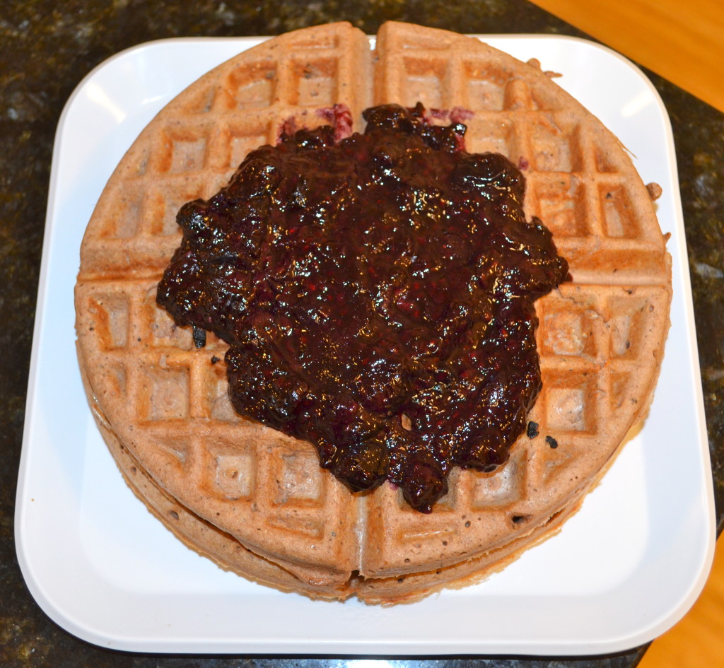 Berries and waffles!