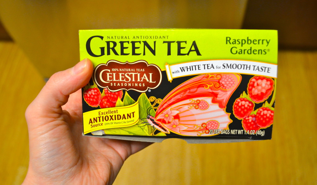 This was the tea I used, but you can use regular green tea too