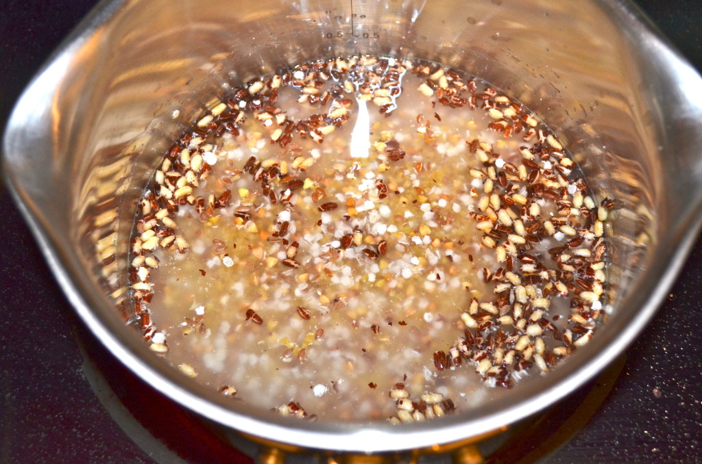 Quinoa blend cooking