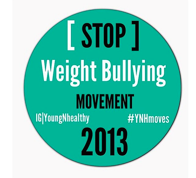 Weight bullying is one of the most common types of bullying and it starts from such a young age!