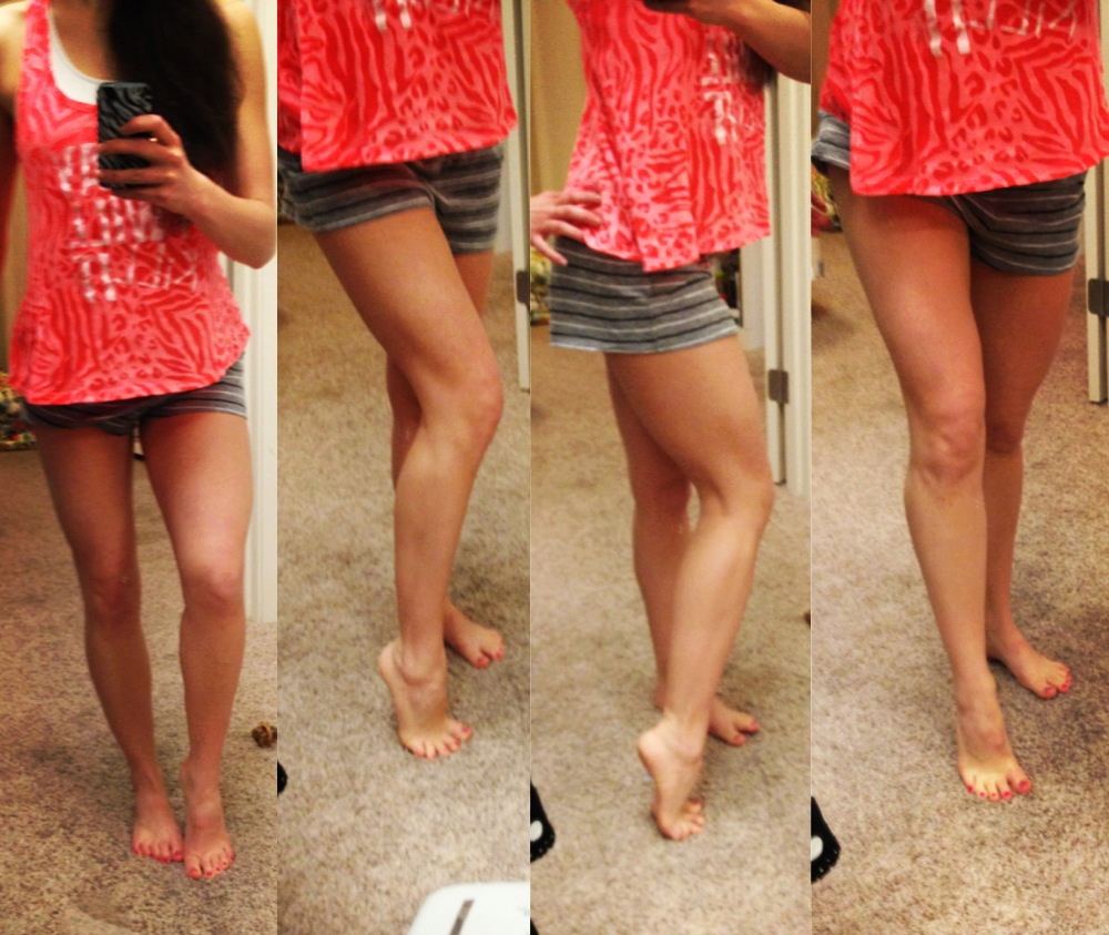 Legs Legs Legs! It's hard for mine to look good because I'm short. I've come a long way!