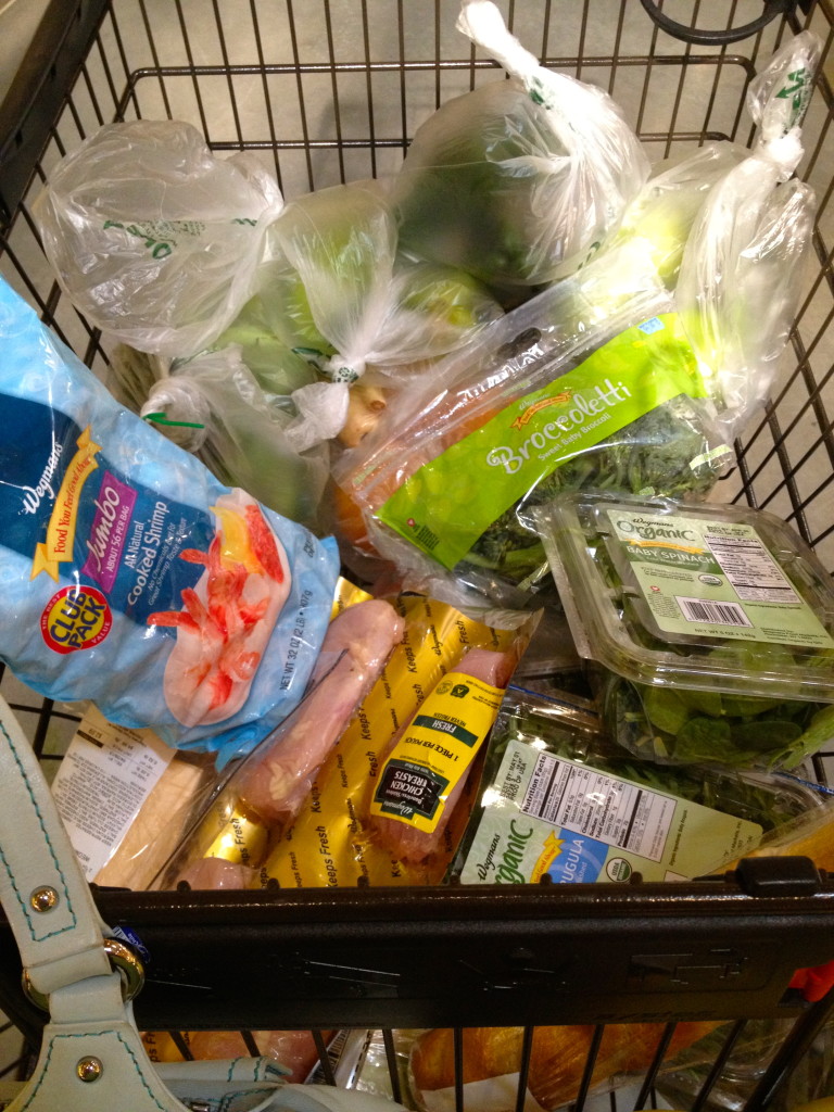 Here was my cart halfway through. Sorry no truffles ;)