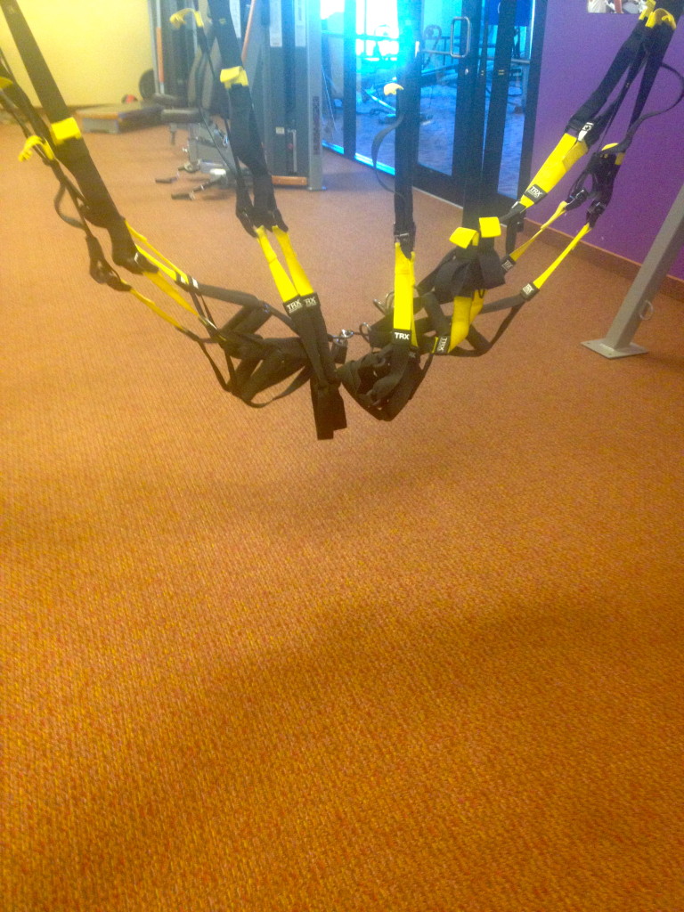 Locked TRX cables. I knew right then and there I wouldn't be coming back!
