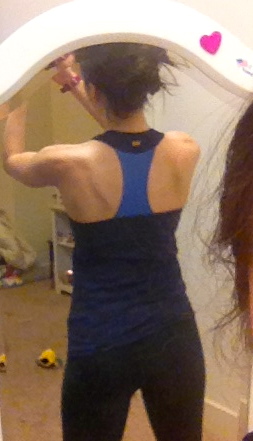 Upper back pics for a low back day, this makes absolutely no sense, I know