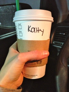 Okay who spells Katie this way? Go back to school please