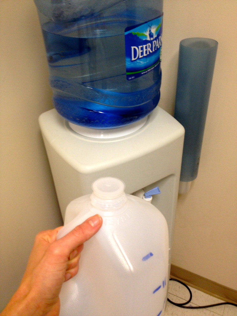 water jug refill