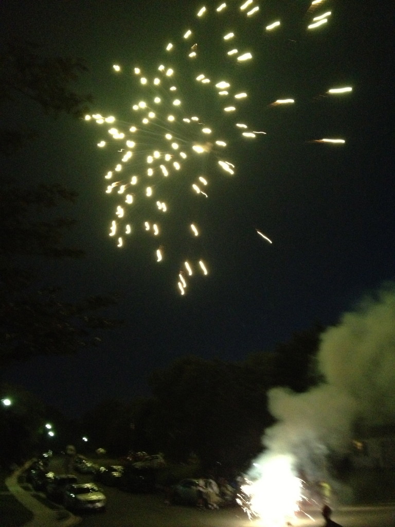 best I could get. You know cell phones and fireworks... not a good mix