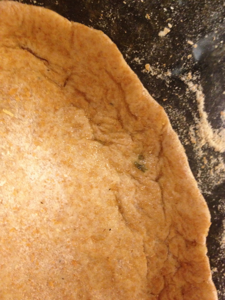 Olive oil crust