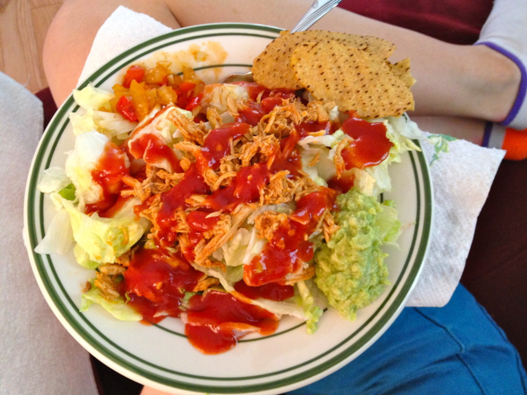 taco salad lunch