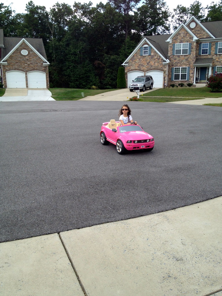 pink mustang