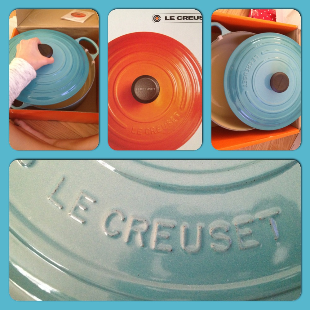 The best cookware on the PLANET. I have wanted this baby for a very long time! Caribbean blue
