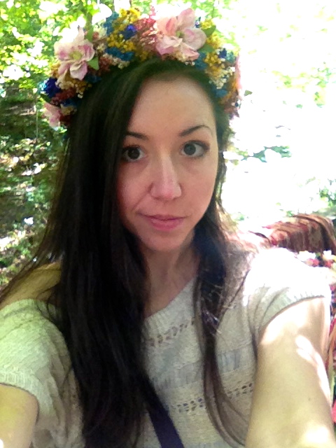 headband of flowers