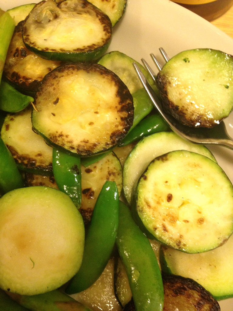 Yummy sweet zucchini