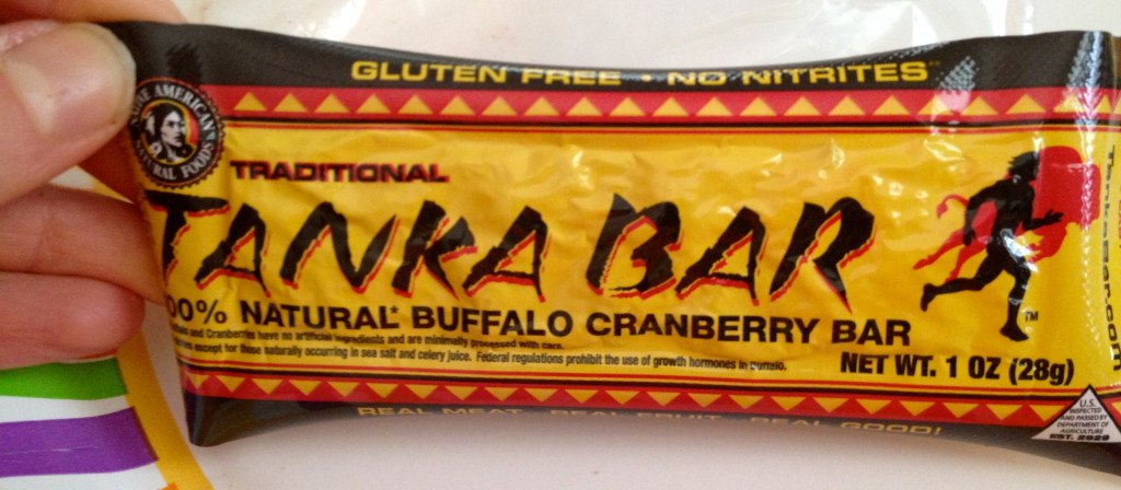 I found these at wegmans! Basically a big beef jerky protein boost with cranberry. It was REALLY good. Only 70 cals :) Will be buying again!