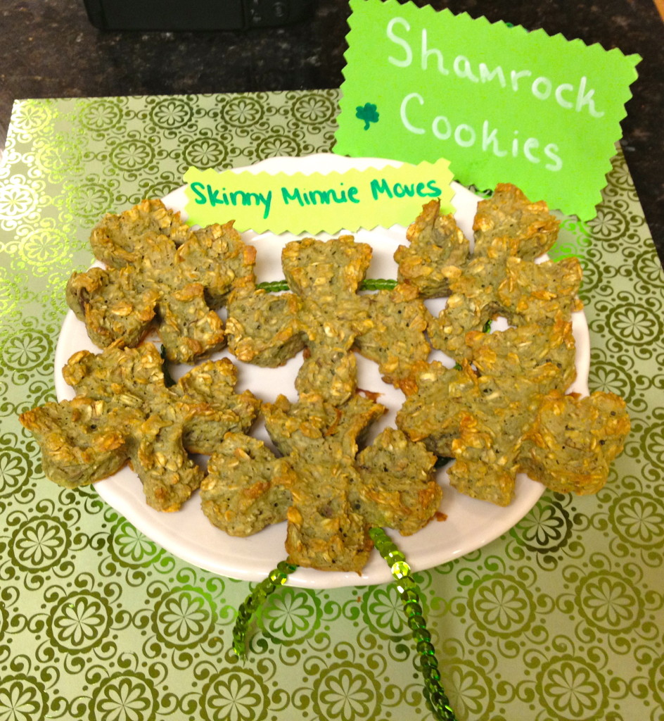 Shamrock Cookies. 81 calories a pop!