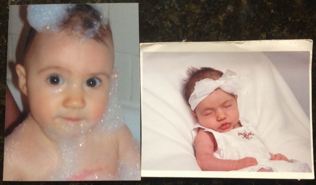 Baby bell! Two of my favorite pictures. I keep the one on the right in my wallet
